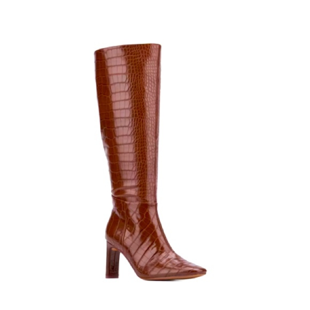 Caramel Alligator Boots